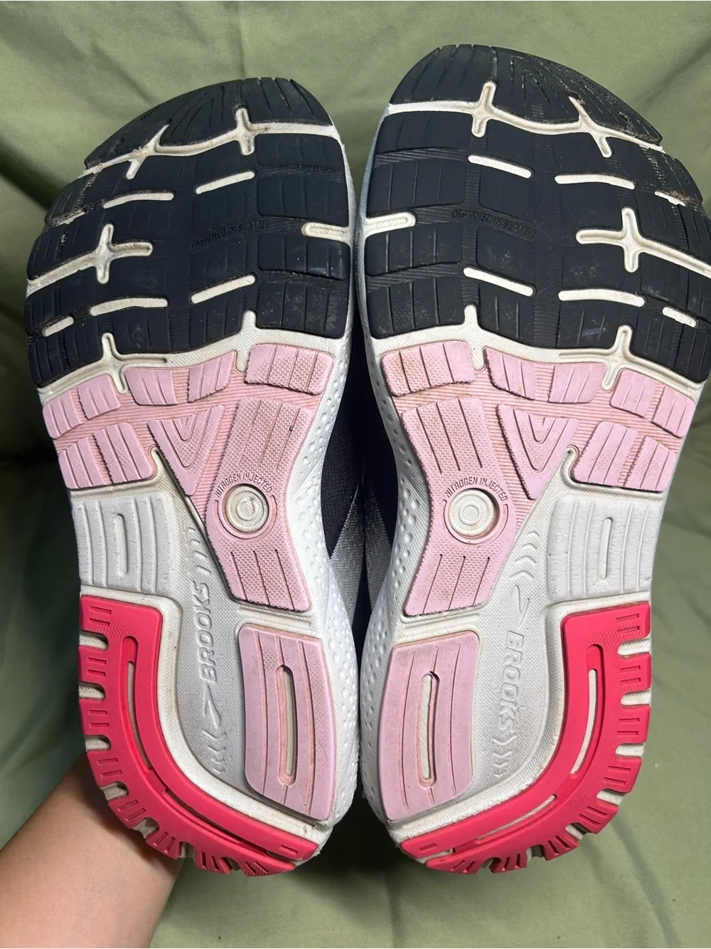 Brooks Ghost 16 Shoes Womens Size 7.5 Running Cushioned Sneakers
